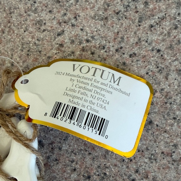 VOTUM White Dachshund Ceramic Measuring Spoon Set – Set of 4 Cute Weiner Dogs - Picture 4 of 7